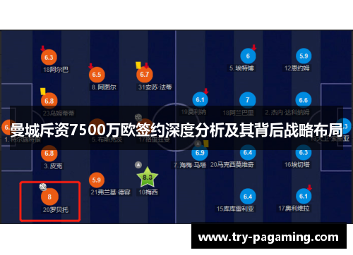 曼城斥资7500万欧签约深度分析及其背后战略布局