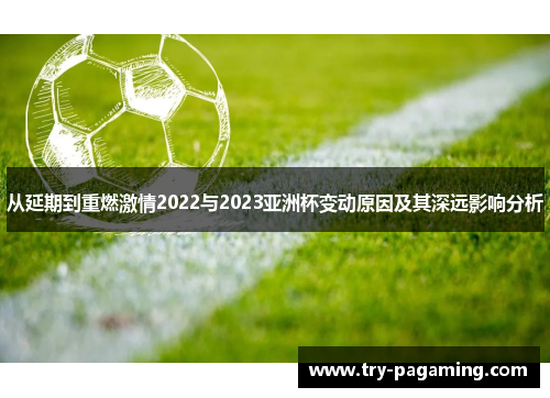 从延期到重燃激情2022与2023亚洲杯变动原因及其深远影响分析